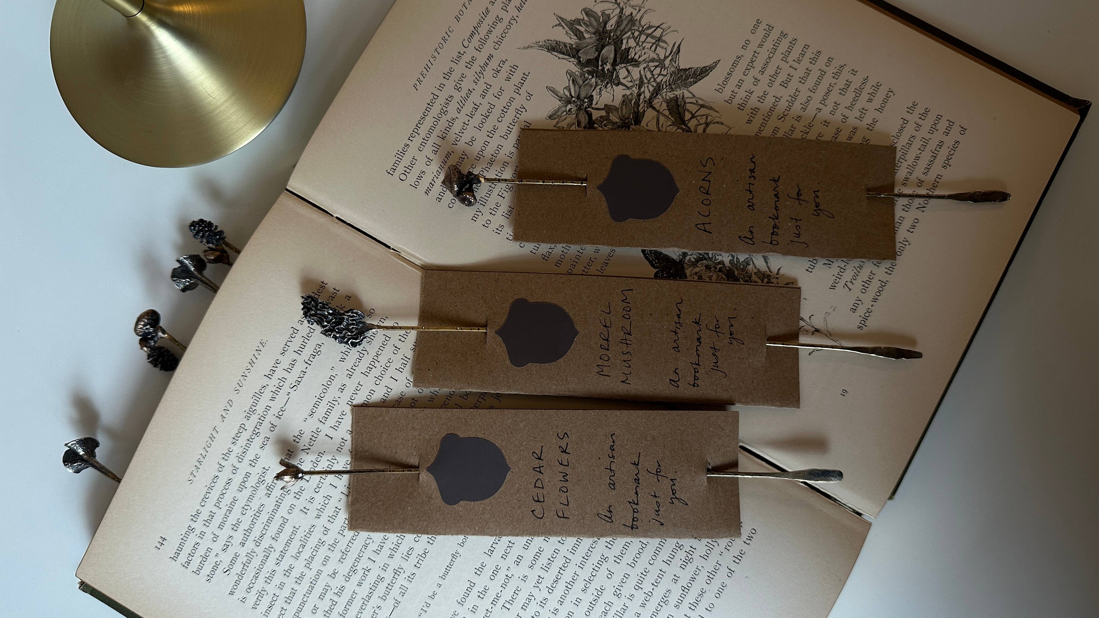 Merzatta - Cedar Flowers Bookmark