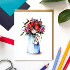 Morgan Swank Studio - Flower Can Thank You Card