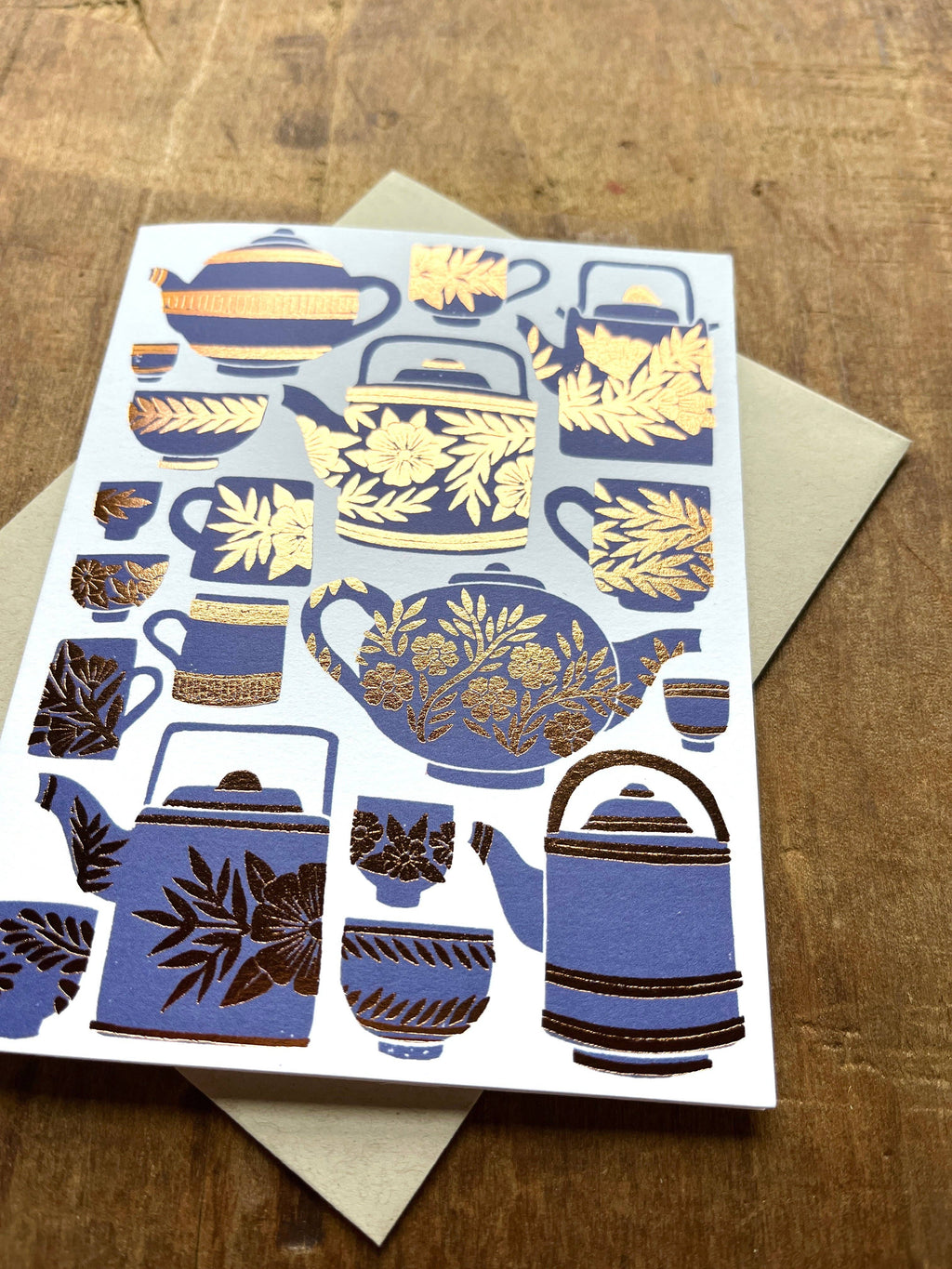 Katharine Watson - Tea Set Greeting Card
