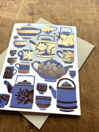 Katharine Watson - Tea Set Greeting Card