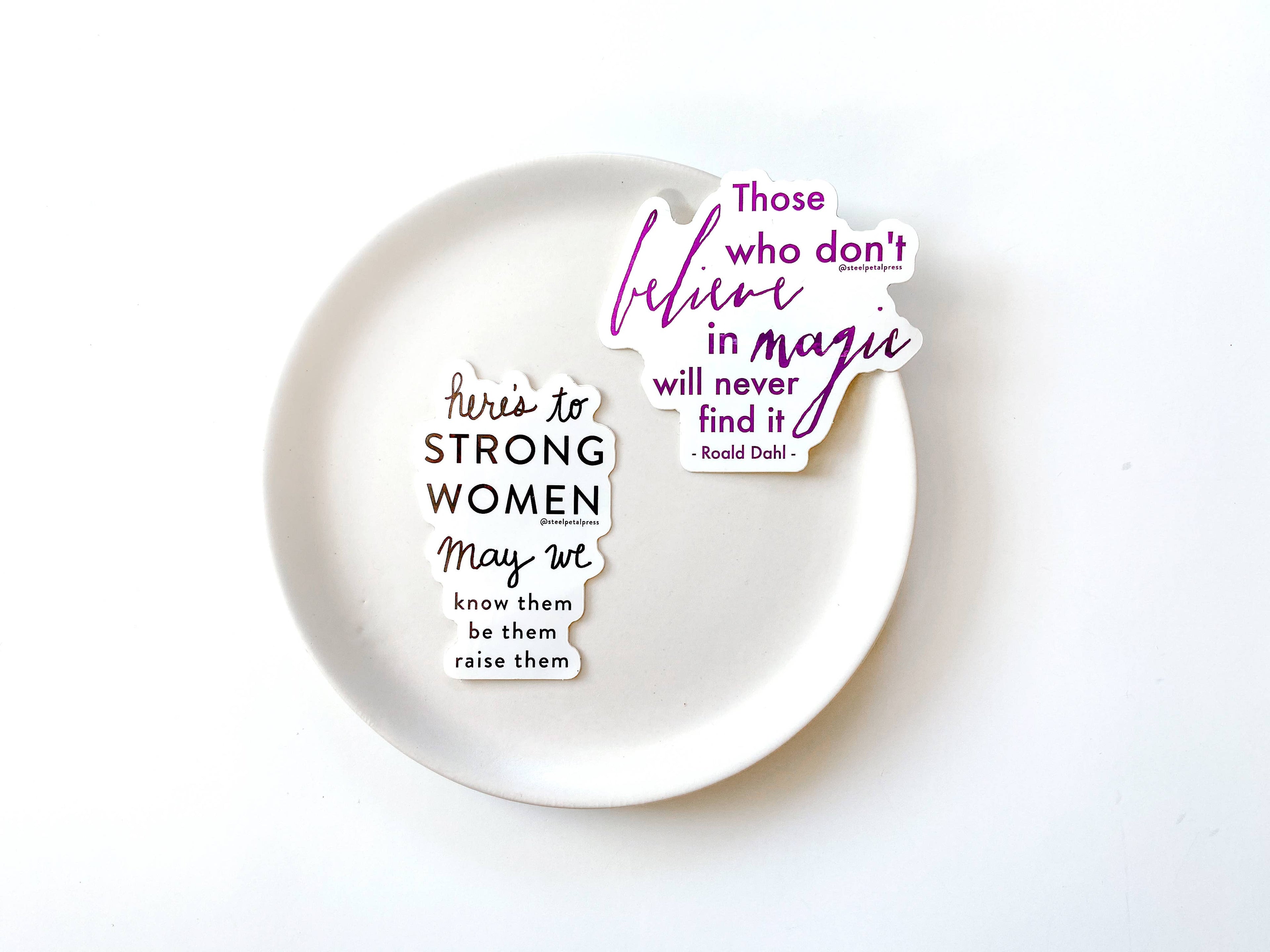 Steel Petal Press - Strong Women Die-Cut Sticker