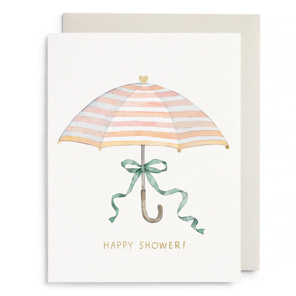E. Frances Paper - Umbrella Shower Greeting Card