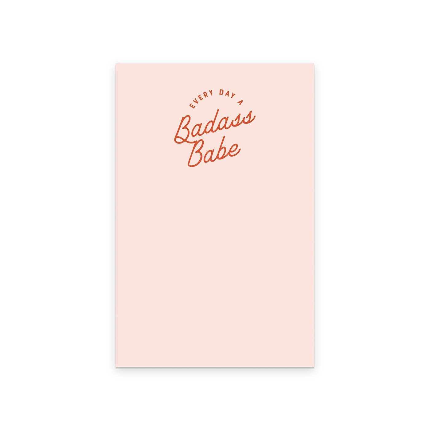 Ruff House Print Shop - Badass Babe Notepad