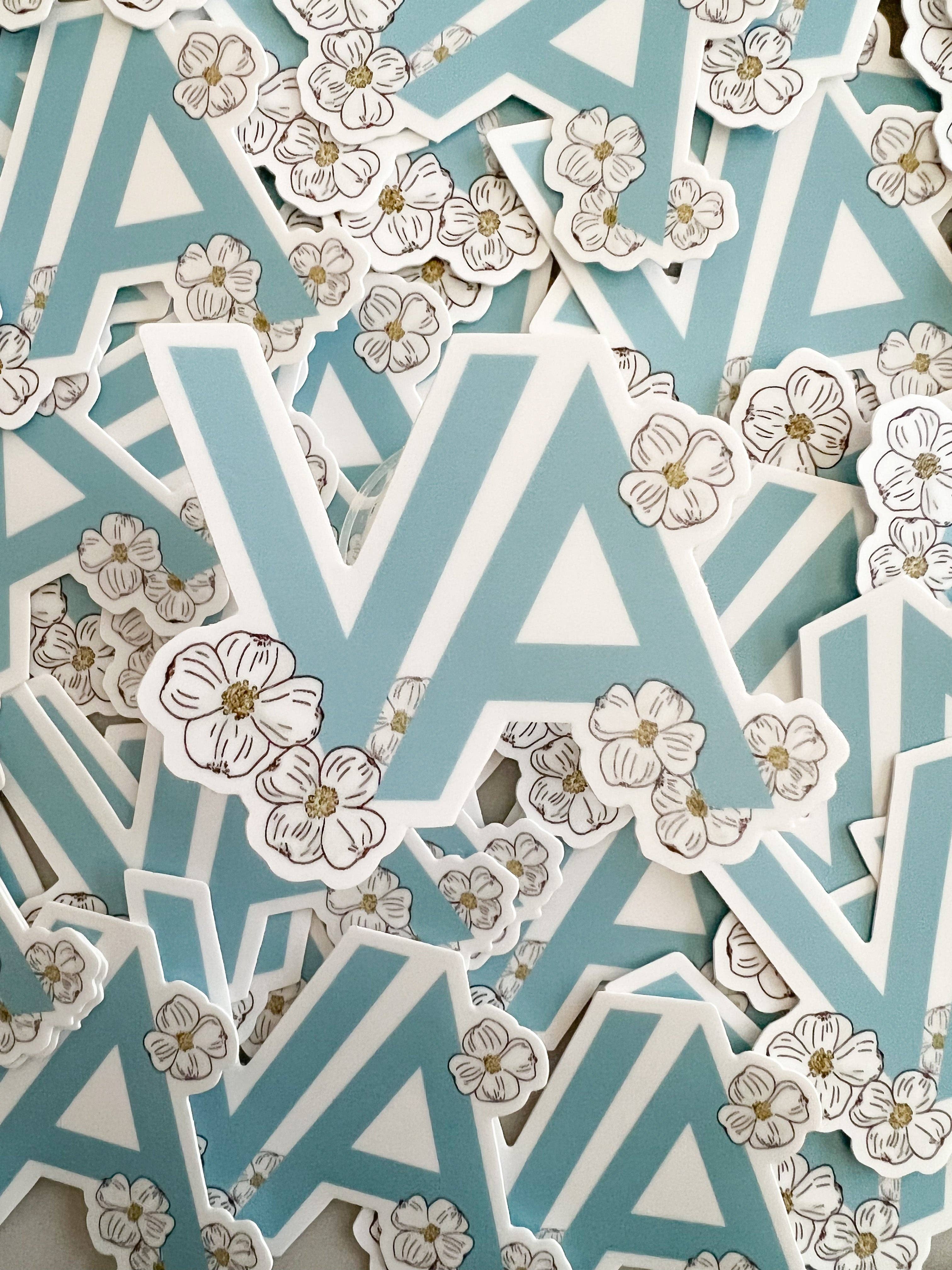 Thirteenwinks - VA Virginia Dogwood Sticker