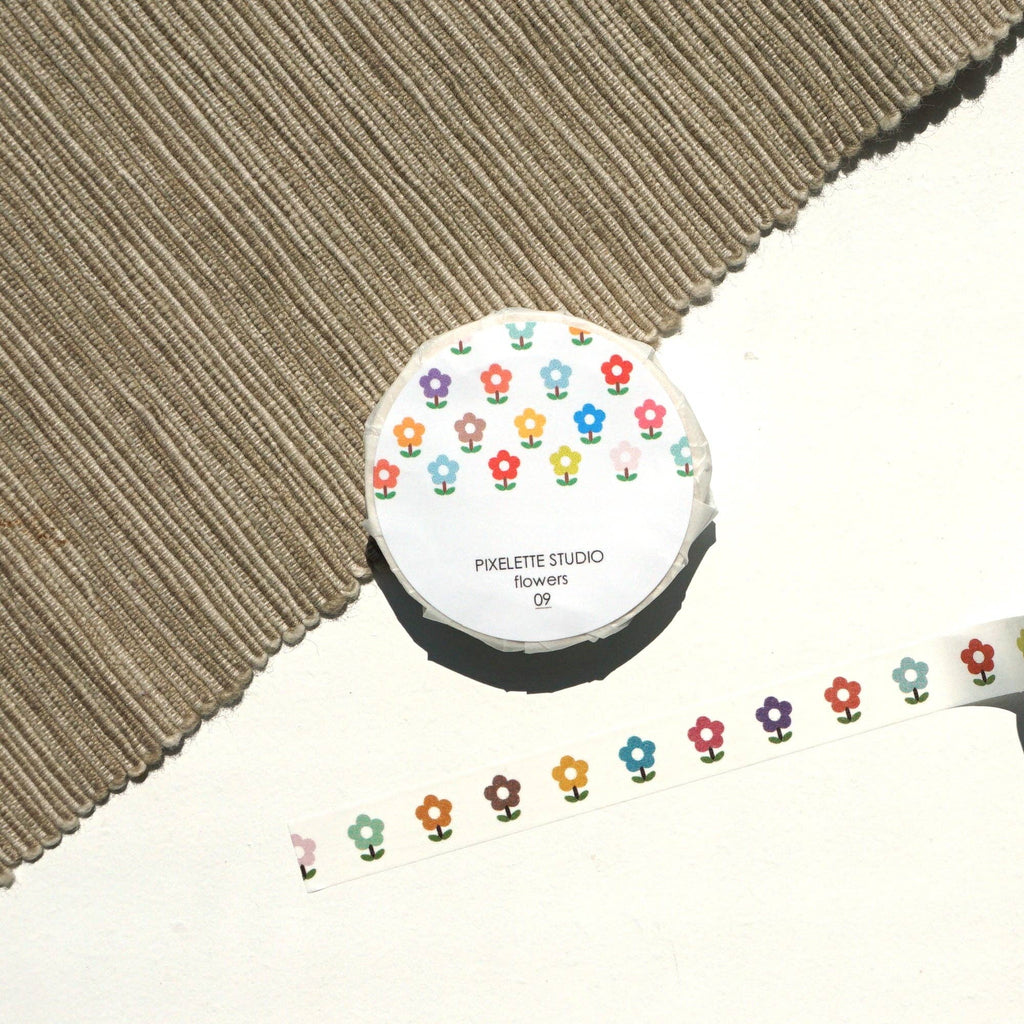 Pixelette Studio - Flowers Washi Tape