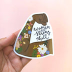Bloomwolf Studio - Strong as Hell #1 Vinyl Sticker
