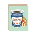 Drawn Goods - Birthday Coffee and Bagel Card