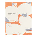 Midori Easy & Cozy Letter Pad - Kimagure Cat