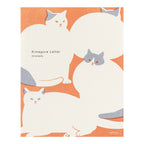 Midori Easy & Cozy Letter Pad - Kimagure Cat
