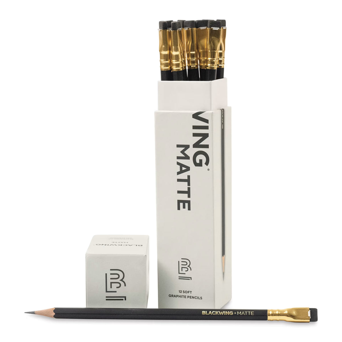 Blackwing Pencils Set of 12 - Soft Black Matte
