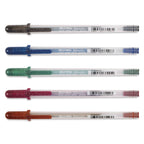 Gelly Roll Metallic Pens - Set of 5, Dark Metallic
