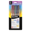 Gelly Roll Metallic Pens - Set of 5, Dark Metallic
