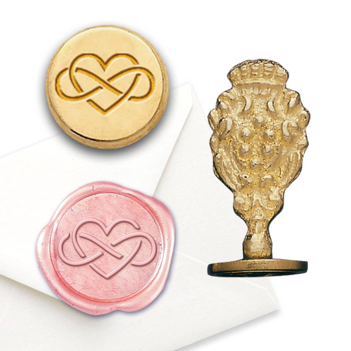 Freund Mayer & Co. - Quill and Ink Wax Seal Stamp