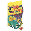 Birthday Dinos Laser Lasercut card
