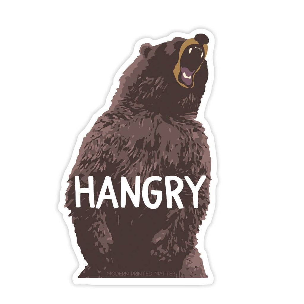 Modern Printed Matter - Hangry Sticker
