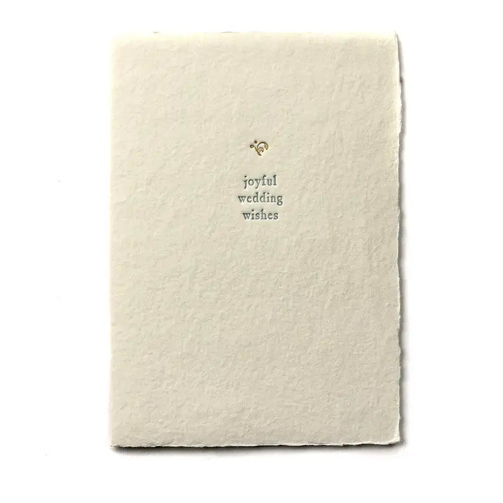 OBLATION, JOYFUL WEDDING WISHES, ON BLUSH BY ANDI ALLISON