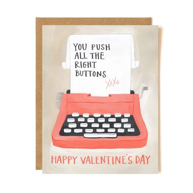 1CANOE2, VALENTINE TYPEWRITER