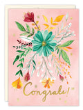 Biely & Shoaf Co., Congrats, Pink Floral Card
