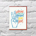 BENCH PRESSED, WISHING PEACE, NEW YEAR