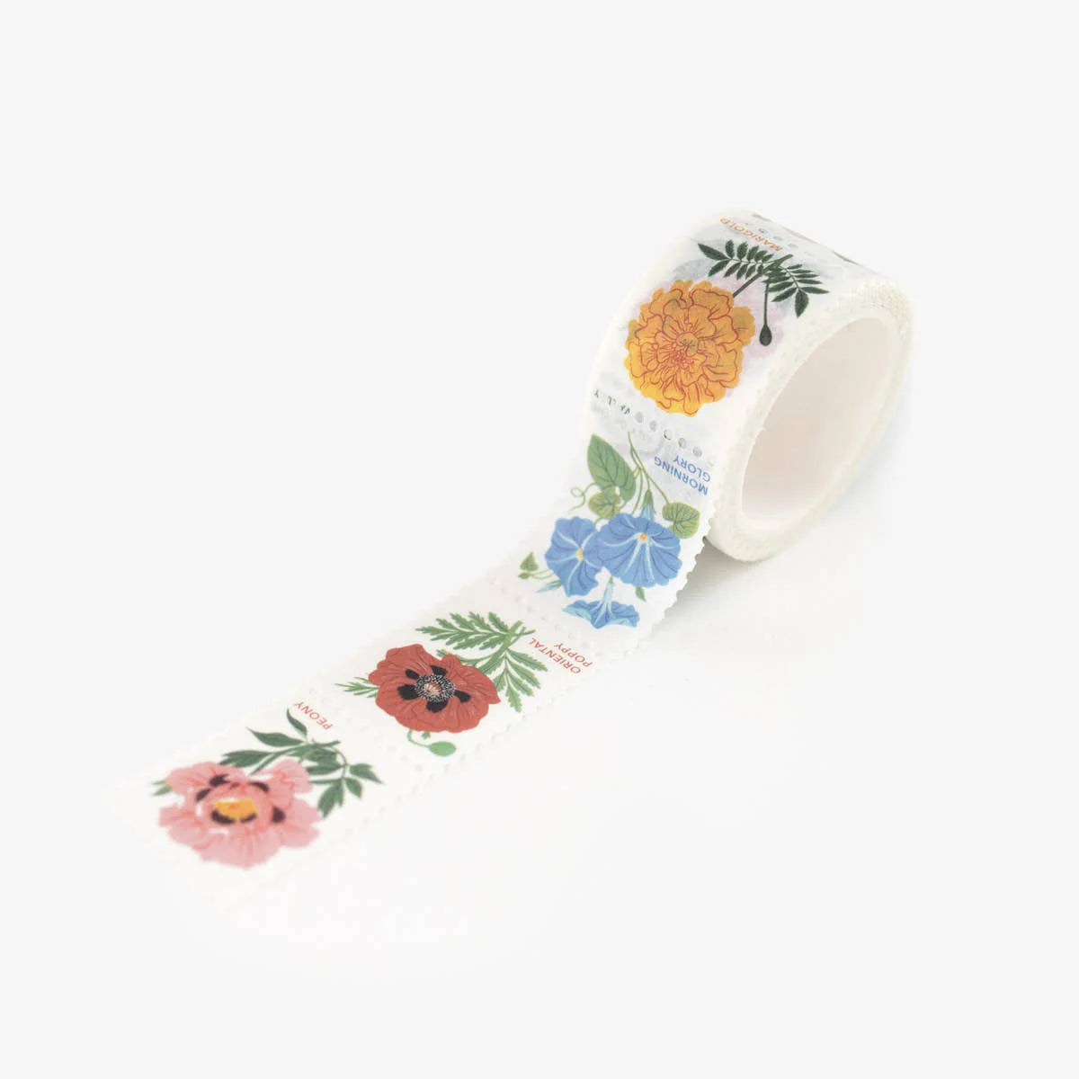 BOTANICA PAPER CO., WASHI TAPE, FLORAL STAMPS