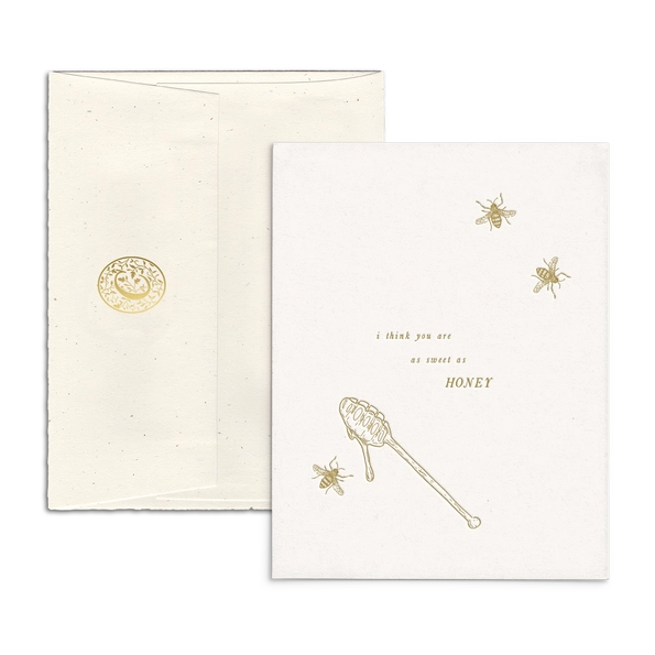 CIARRA CLAIRE, SWEET AS HONEY | LETTERPRESS GREETING CARD