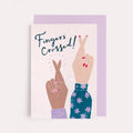 Sister Paper Co., Fingers Crossed Card