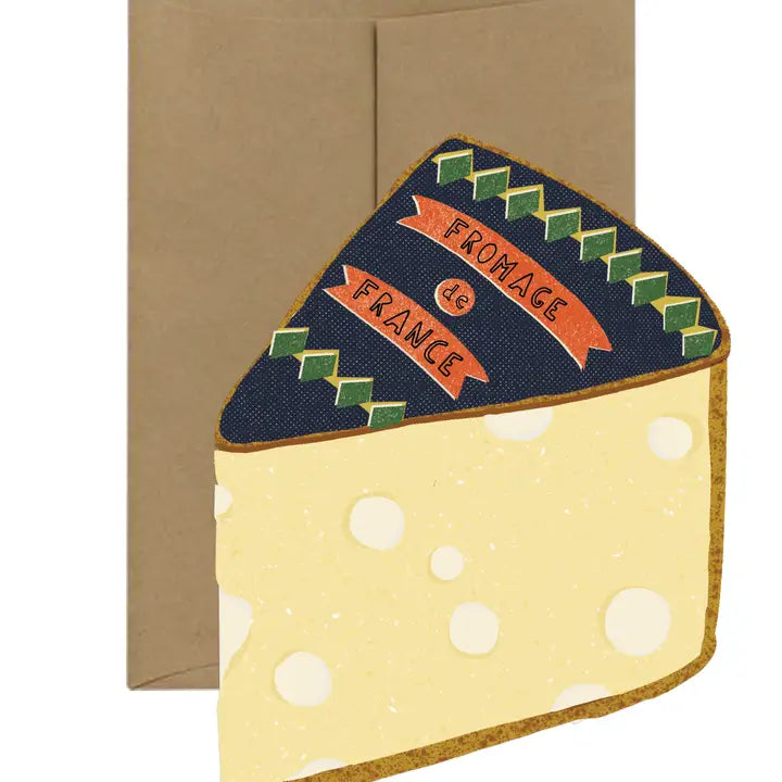 ISATOPIA, CHEESE DIE CUT CARD