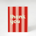 BON FEMMES, RED STRIPE THANK YOU
