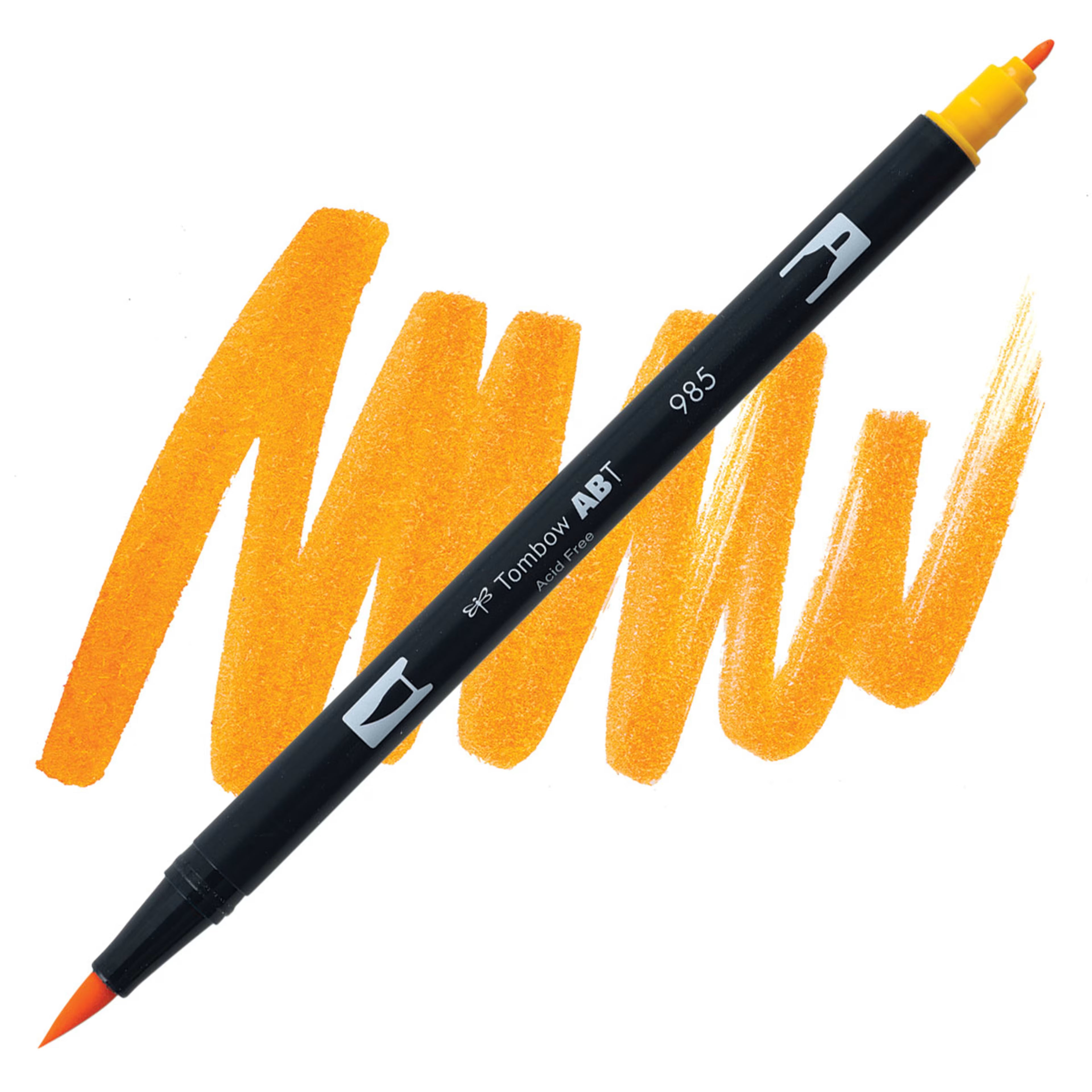 Tombow - Dual Brush Pen Art Markers - Orange 933
