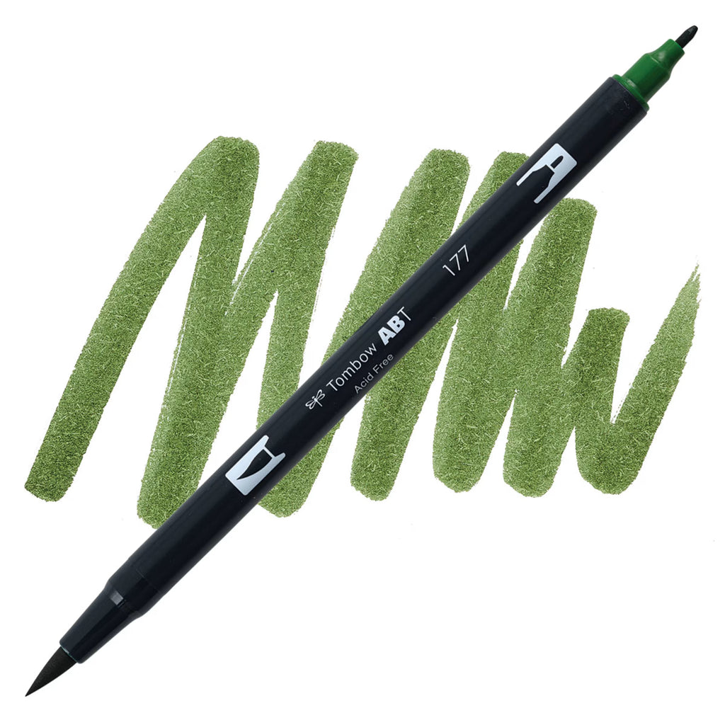 Tombow, Dual Brush, Dark Jade, 177