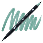 Tombow - Dual Brush Pen Art Markers - Holly Green