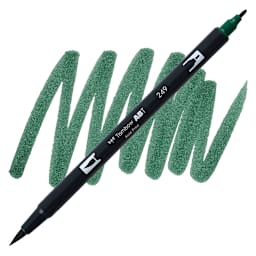 TOMBOW, DUAL BRUSH PEN, HUNTER GREEN, 249