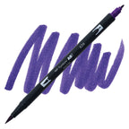 Tombow, Dual Brush Pen, Imperial Purple, 636