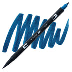 Tombow, Dual Brush Pen, Navy Blue, 528