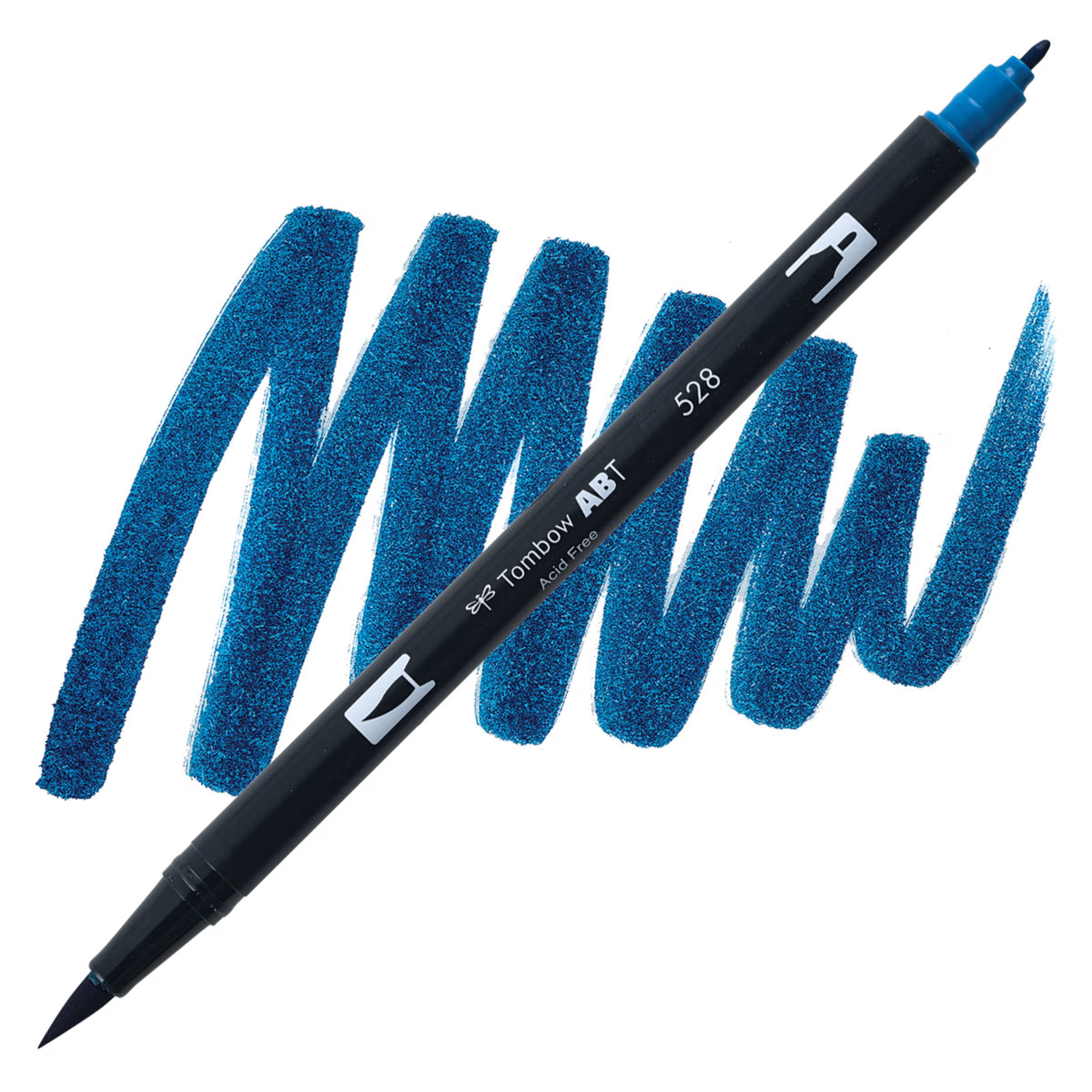 Tombow, Dual Brush Pen, Navy Blue, 528