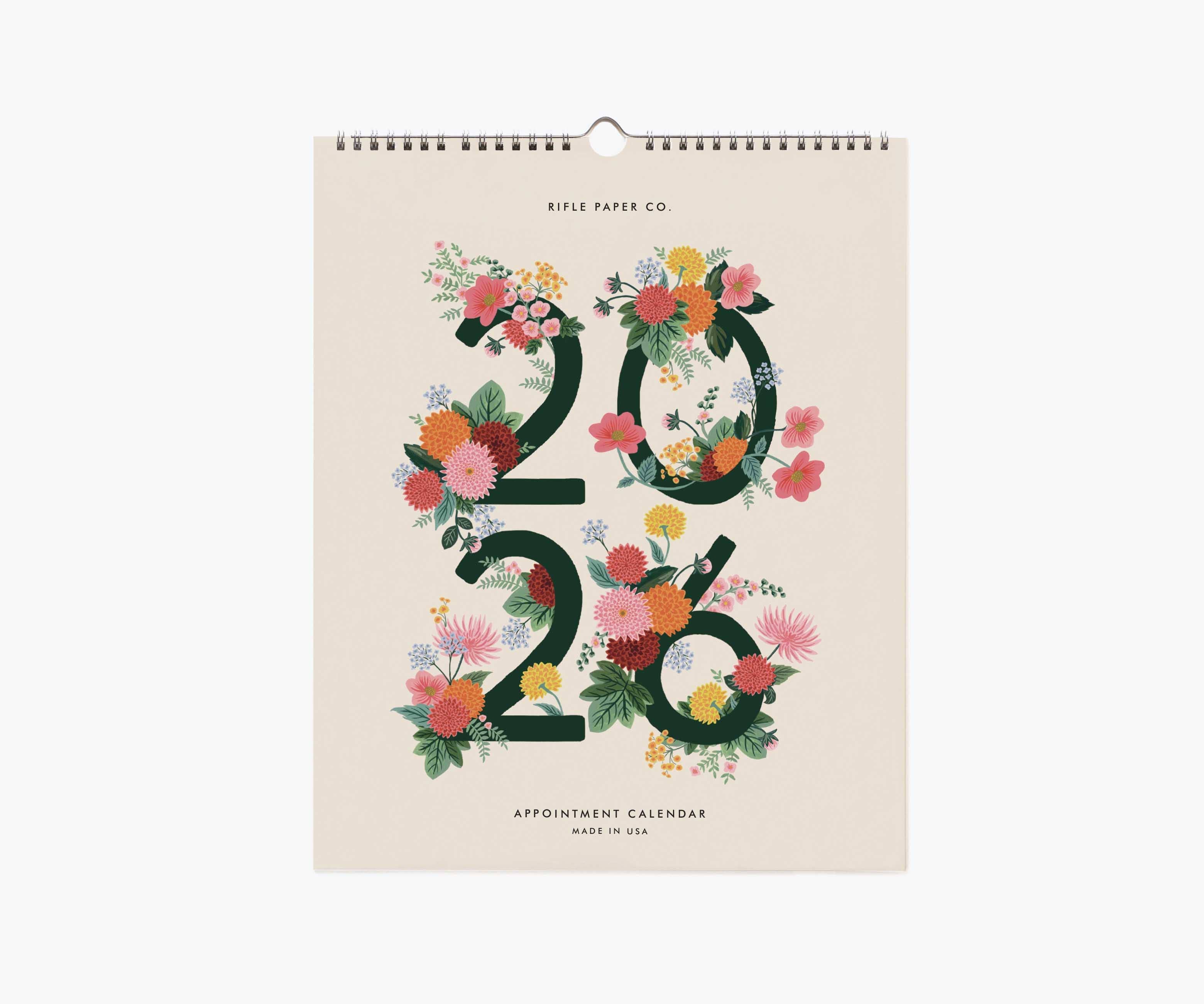 Rifle Paper Co. - 2026 Dahlia Appointment Calendar