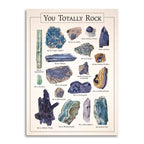 Bad Betty Greeting Co. - You Totally Rock - Punny Vintage Thank You Card
