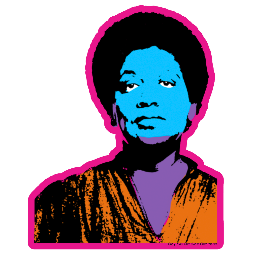 CheerNotes - Audre Lorde Activist Sticker