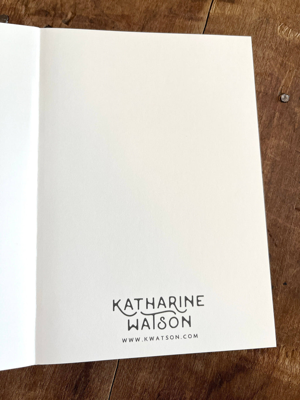 Katharine Watson - Naked Spine Journal: Foil Floral