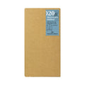 Traveler's Company, 020 Regular Size Refill Kraft File