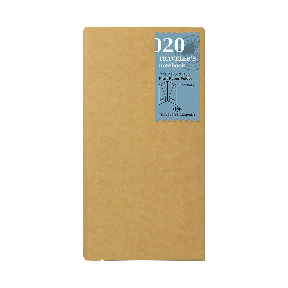 Traveler's Company, 020 Regular Size Refill Kraft File