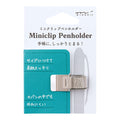Midori, Miniclip Penholder, Silver