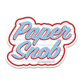 Tiramisu Paperie - Paper Snob, 3" Vinyl Sticker
