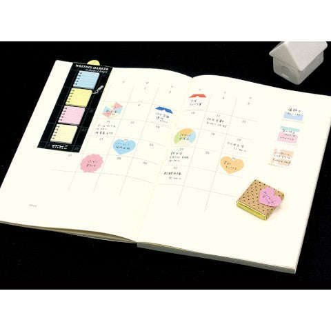 Midori, Writing Marker Sticky Memo Block - Memo