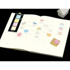 Midori Writing Marker Monthly Block Sticky Notes - Memo