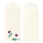 MIDORI, ENVELOPE 158 FOUR DESIGNS SPRING FLOWER WHITE