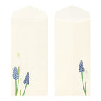 MIDORI, ENVELOPE 158 FOUR DESIGNS SPRING FLOWER WHITE