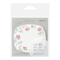Midori Sticky Note - Transparency Pink Flower