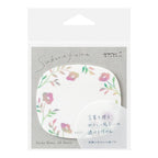 Midori Sticky Note - Transparency Pink Flower