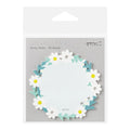 Midori Die-Cut Sticky Notes - Wreath White